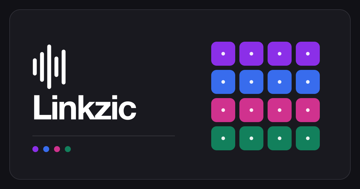 Visuel de présentation de Linkzic